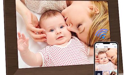 “Experience MaxAngel’s WiFi Digital Frame: Share & Relive Memories Anywhere!”