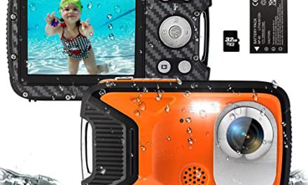 Capture the Adventure: YEEIN 16FT Waterproof Camera – 30MP, 18X Zoom, 32G Card & Rechargeable Battery