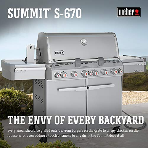 Ultimate Stainless Steel Gas Grill: Weber Summit S-670