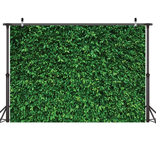 Captivating Green Leaves Birthday Backdrop – Instantly Transform Your Party!
