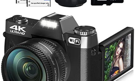 Capture Stunning Moments: 4K 48MP Vlogging Camera