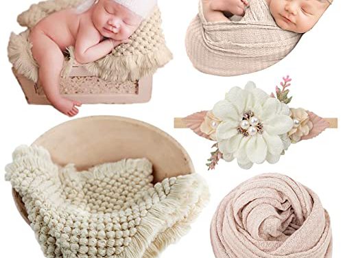 Capture precious moments with Spokki’s newborn photography set!