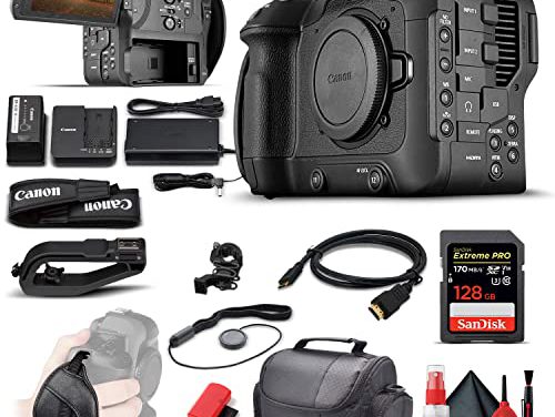 Get the Canon EOS C70 Cinema Camera with RF Lens Mount and Bonus Accessories!