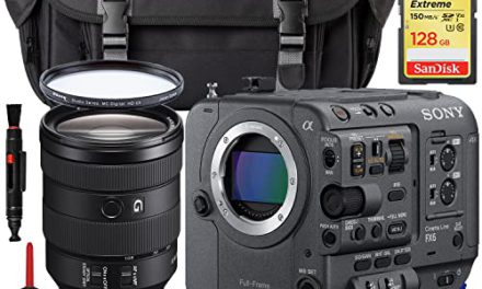 Ultimaxx Ultimate Cinema Kit: FX6 Camera, 24-105mm Lens, Memory Card & More!