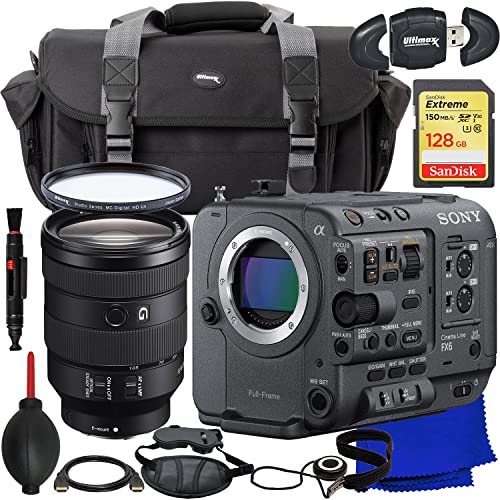 Ultimaxx Ultimate Cinema Kit: FX6 Camera, 24-105mm Lens, Memory Card & More!