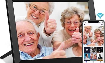 Instantly Share Photos & Videos: Apofial 10.1″ WiFi Digital Picture Frame