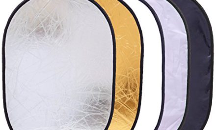 Portable 5-in-1 Oval Light Reflector Kit for Stunning Photos