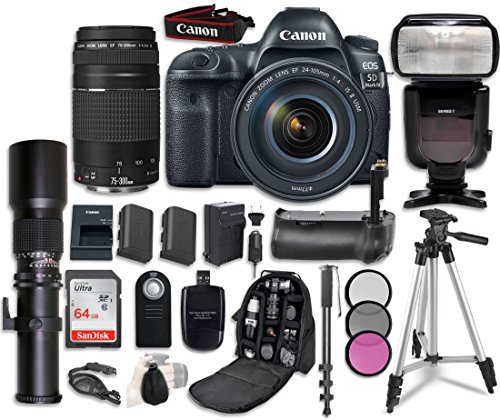 Ultimate Canon EOS 5D Mark IV Camera Bundle: Unleash Your Creativity!