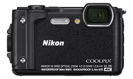 Renewed Nikon W300: Waterproof Action Camera, 3in TFT LCD, Black