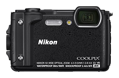 Renewed Nikon W300: Waterproof Action Camera, 3in TFT LCD, Black