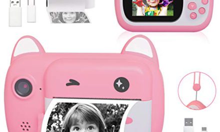 Upgrade Selfie Kids Camera: Instant Print, Zero Ink, Dual Lens, 1080P HD Video Recorder – Perfect Gift for Boys and Girls!