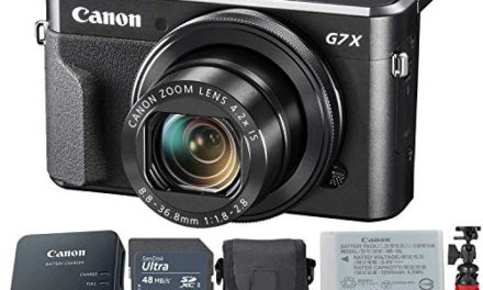 “Capture Perfect Moments: Canon G7 X Mark II Camera Bundle”