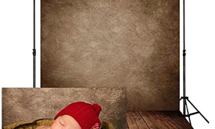 Captivating Newborn Baby Photoshoot Backdrop: Allenjoy 5x7ft Soft Fabric Brown Wall & Wooden Floor