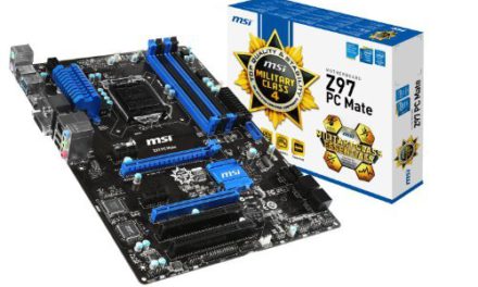 “Upgrade Your Gaming Rig with MSI Z97 PC Mate: Portable ATX DDR3 2400 Motherboard”