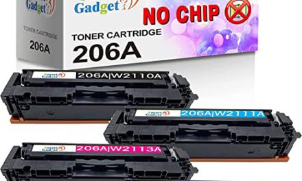 Upgrade Your Printer with Smart Gadget Toner Set | Vibrant Colors | No Chip | 4-Pack