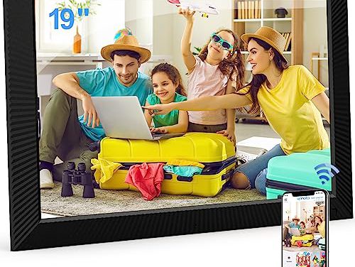 “Immerse with Smart 19″ Digital Frame: Share, Enjoy, Store!”