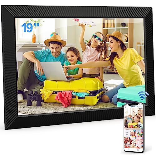 “Immerse with Smart 19″ Digital Frame: Share, Enjoy, Store!”