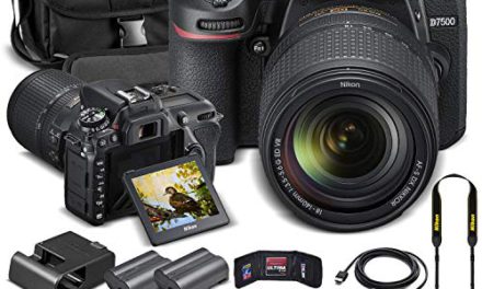 Get the Nikon D7500 DSLR Camera Bundle with Bonus Accessories