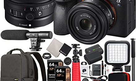 Sony a7S III: Capture the Ultimate Shot with Full Frame Camera + Compact Lens Bundle