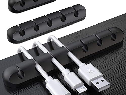 Organize Your Cables with SOULWIT Cable Clips