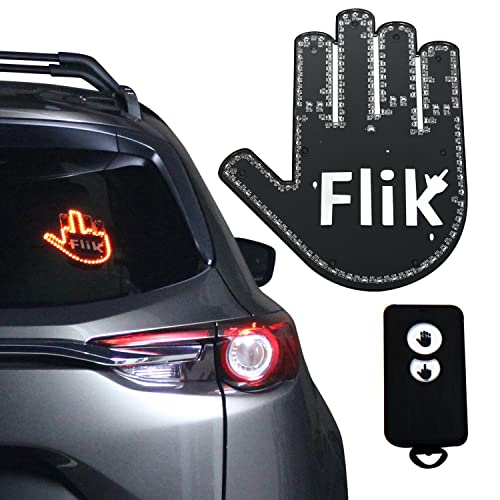 FLIK Middle Finger Light: Gifted Car Accessory for Road Rage