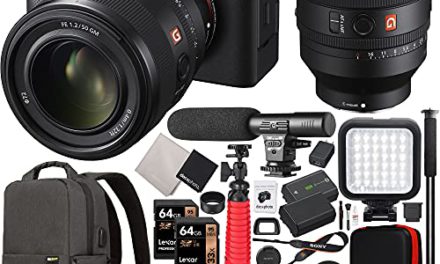 Capture the Ultimate Shot: Sony a7C Bundle with Lens, Backpack, Microphone, LED, Monopod, and More