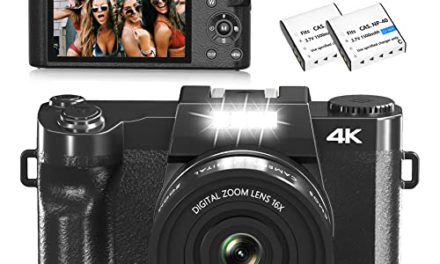Capture Stunning Moments with Saneen 4K Vlogging Camera