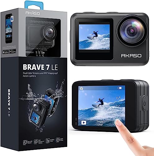 Capture Epic Moments with AKASO Brave 7 LE!
