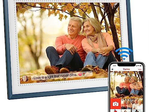 Share Photos & Videos Anytime Anywhere with FRAMEO WiFi Digital Picture Frame