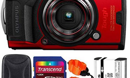 Capture Adventures: Olympus Tough TG-6 Camera – Red + 64GB Card, Strap & Case