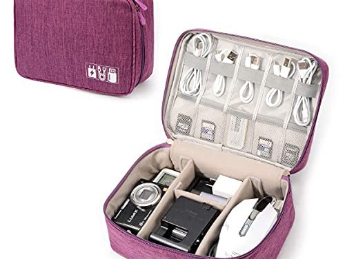 Ultimate Electronics Organizer: Travel in Style with Tech!