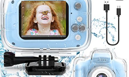 Capture Fun Memories with Waterproof Kids Camera