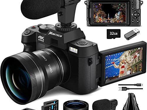 Capture Stunning Moments: Monitech 48MP 4K Camera