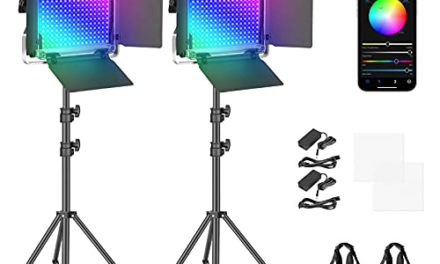 “Enhance Your Content: Neewer 660 PRO RGB LED Video Light for Vibrant Creations!”