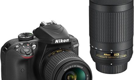 Capture Life’s Moments: Nikon D3400 DSLR Bundle