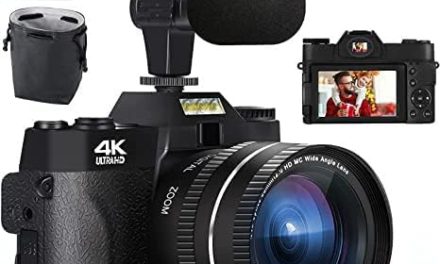 Capture Stunning Moments with 4K Digital Camera