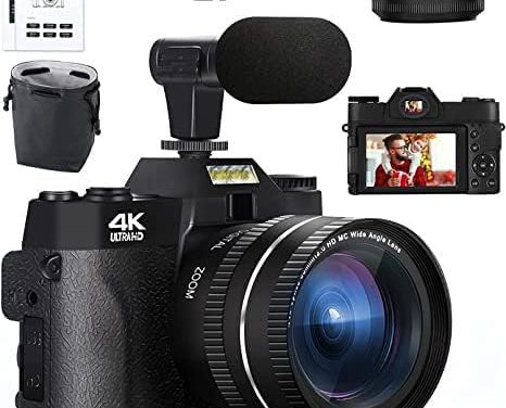 Capture Stunning Moments with 4K Digital Camera