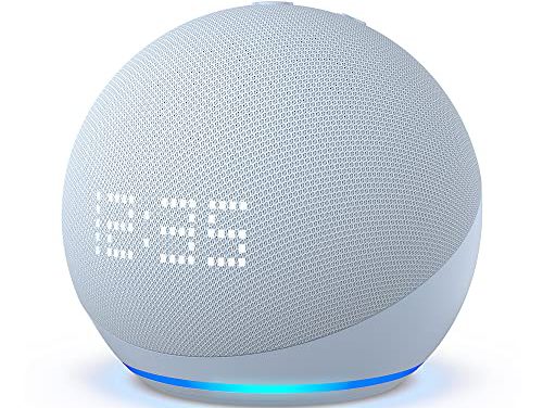 New! Echo Dot 5th Gen: Get Smart with Clock & Alexa