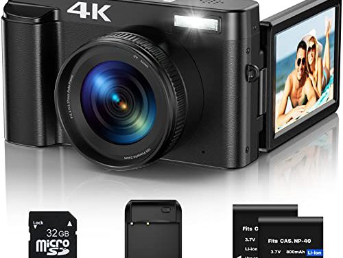 Capture Stunning Moments: 48MP Vlogging Camera for YouTube