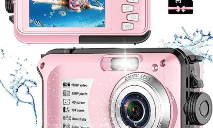 Capture Unforgettable Moments: 30MP Waterproof Camera