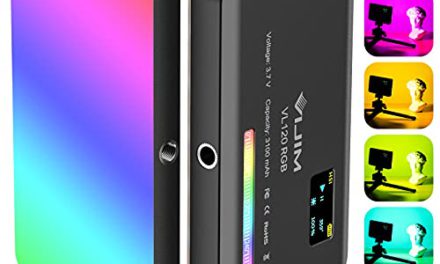 Vibrant RGB Camera Light: Capture Dynamic Videos