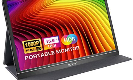 Enhance Gaming Experience: Ultra-Slim 15.6” FHD Portable Monitor