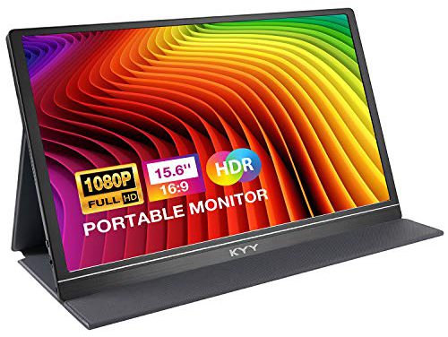 Enhance Gaming Experience: Ultra-Slim 15.6” FHD Portable Monitor