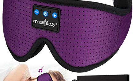 “Ultimate Sleep Solution: Wireless Music Eye Mask for Side Sleepers”