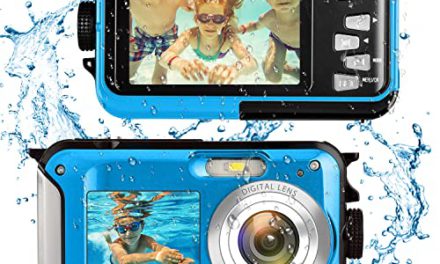 Capture Unforgettable Underwater Moments with a 2.7K Full HD Waterproof Camera