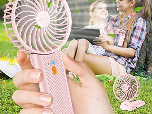 Powerful Portable Fan: Stay Cool for 15H!