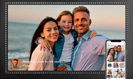 Instantly Share Photos & Videos Anywhere with AiMOR App – Humblestead 32GB WiFi Smart Frame