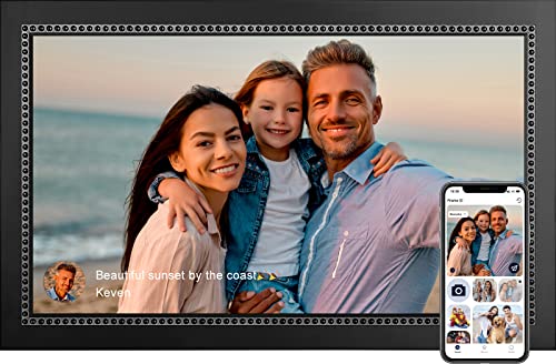 Instantly Share Photos & Videos Anywhere with AiMOR App – Humblestead 32GB WiFi Smart Frame
