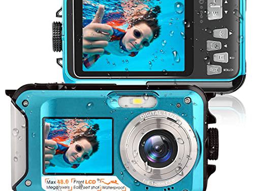 Capture Stunning Underwater Moments with 2.7K Waterproof Camera