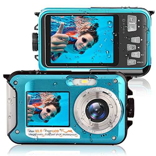 Capture Stunning Underwater Moments with 2.7K Waterproof Camera